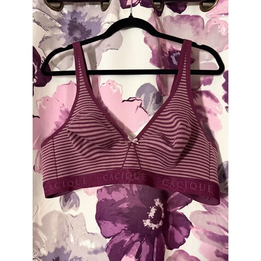 Cacique Full Coverage Unlined Wire Free Bra
